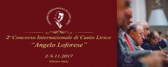 2° Concorso Internazionale di Canto Lirico “Angelo Loforese”
