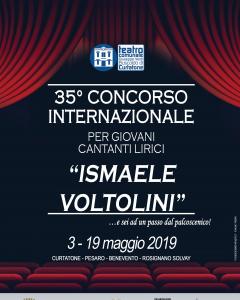 35° Concorso Internazionale "I. Voltolini" per Giovani Cantanti Lirici