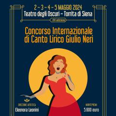 XVI Concorso Internazionale di Canto Lirico "Giulio Neri"