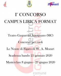 I Concorso Campus Lirica Format "le Nozze di Figaro"