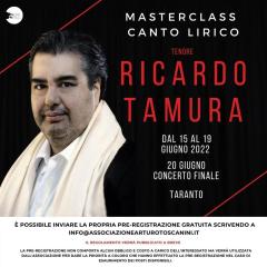 Masterclass di Canto Lirico - Tenore Ricardo Tamura