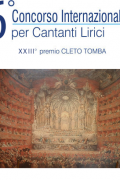 6° Concorso Internazionale per Cantanti Lirici XXIII premio Cleto Tomba