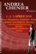 4° Concorso Lirico Internazionale Andrea Chénier