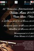 35° Concorso Internazionale Valsesia Musica 2019