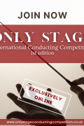 ONLY STAGE International Conducting Competition ONLINE
