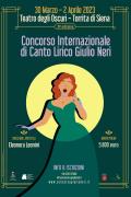XV Concorso Internazionale di Canto Lirico "Giulio Neri"