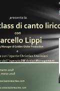 Masterclass di canto lirico con il baritono Marcello Lippi e audizione con l'agenzia DM Artist Management