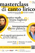 Masterclass di Canto Lirico con Bruna Baglioni ed Alberto Paloscia