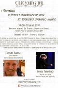 "Masterclass di tecnica e interpretazione del repertorio lirico italiano"
