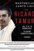 Masterclass di Canto Lirico - Tenore Ricardo Tamura