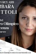Masterclass di Barbara Frittoli, Odeo del Teatro Olimpico di Vicenza