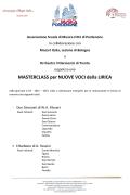 NUOVE VOCI DELLA LIRICA